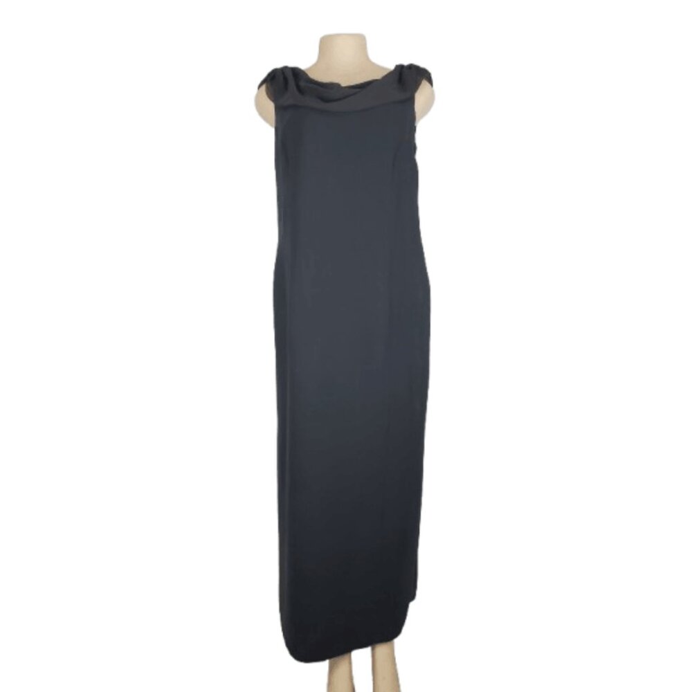 Robbie Bee women's black long dress size 14